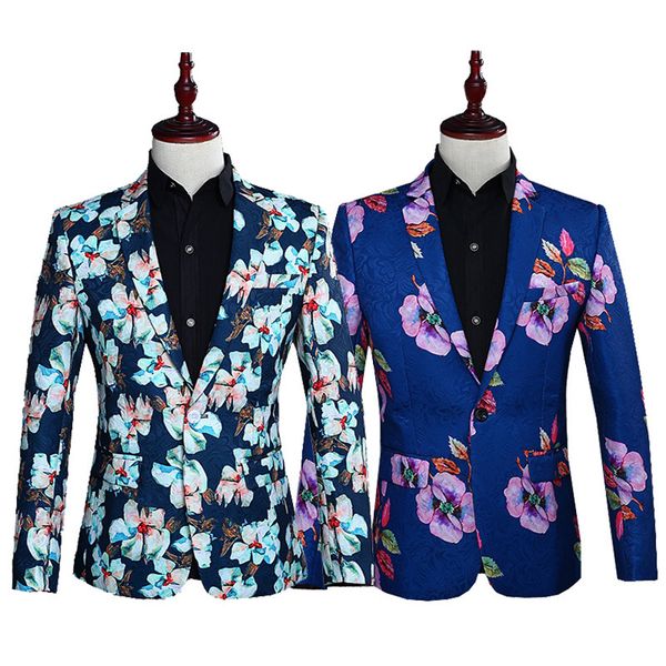 men's suits & floral casual slim blazers new arrival fashion male suit jacket men suite prom blezer masculino, White;black
men's suits & floral casual slim blazers new arrival fashion male suit jacket men suite prom blezer masculino, White;black