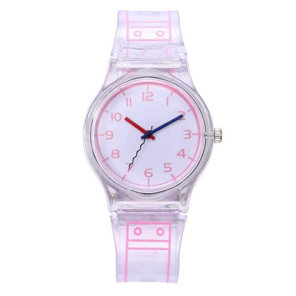 wristwatches women watches simple transparent silicone number quartz wrist ladies cute children watch fashion student, Slivery;brown
wristwatches women watches simple transparent silicone number quartz wrist ladies cute children watch fashion student, Slivery;brown