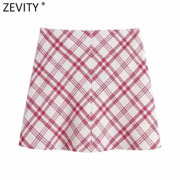 zevity women fashion plaid print casual slim tweed a line skirt faldas mujer female retro vestido back zipper skirts qun775 210603, Black
zevity women fashion plaid print casual slim tweed a line skirt faldas mujer female retro vestido back zipper skirts qun775 210603, Black