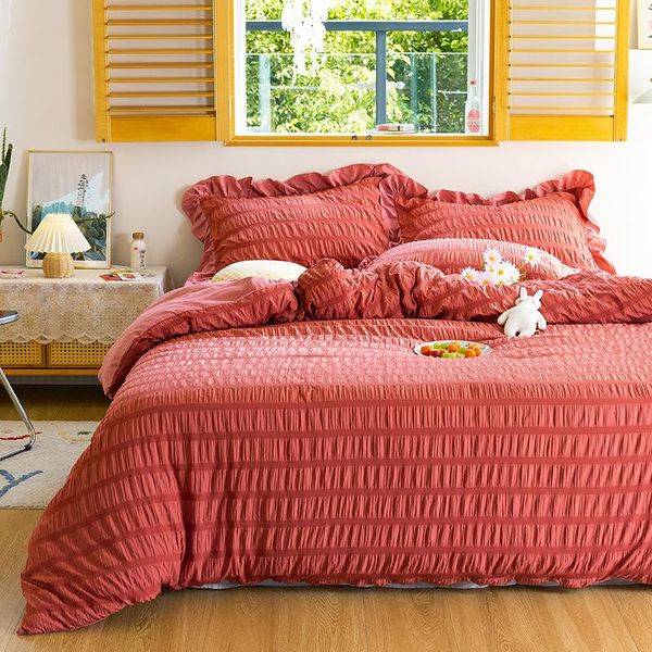 bedding sets rose red seersucker duvet cover set options bedclothes 4 pieces include bed sheet pillowcase comforter for kids and adult
bedding sets rose red seersucker duvet cover set options bedclothes 4 pieces include bed sheet pillowcase comforter for kids and adult