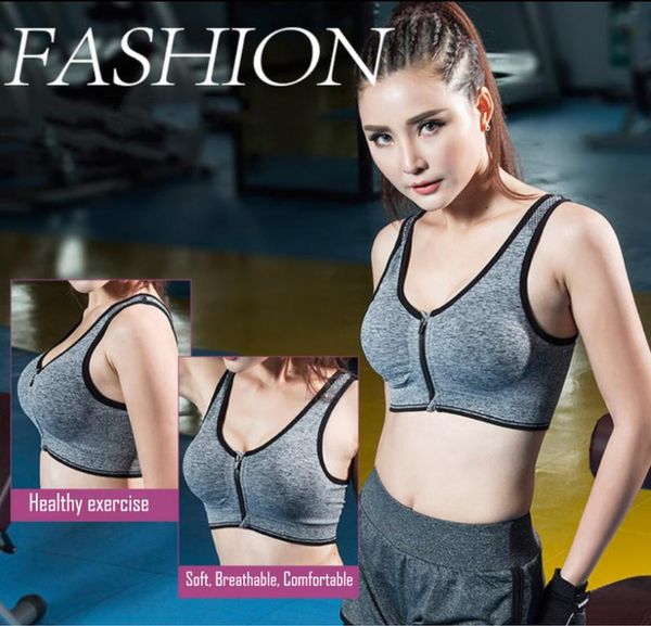 sports bra push up crop female fitness shockproof gym front zipper breathable running yoga athletic sportswear clothing, White;black
sports bra push up crop female fitness shockproof gym front zipper breathable running yoga athletic sportswear clothing, White;black