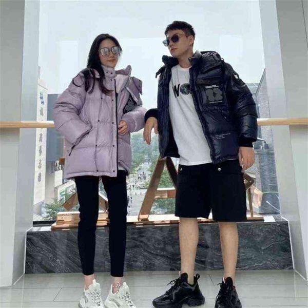 2021 new french m family down men's and women's winter trend thickened jacket, Black
2021 new french m family down men's and women's winter trend thickened jacket, Black