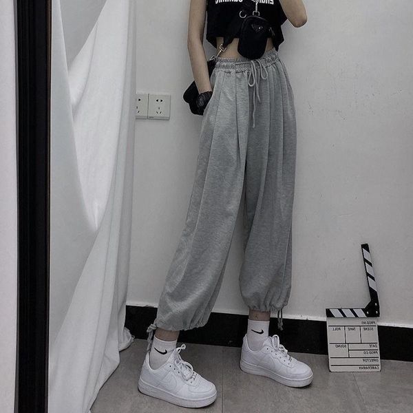 women's pants & capris s-4xl summer high waist wide leg sweatpants for women baggy joggers black gray plus size female trousers streetw, Black;white
women's pants & capris s-4xl summer high waist wide leg sweatpants for women baggy joggers black gray plus size female trousers streetw, Black;white