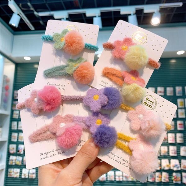 korea sweet temperament girl hairpin plush ball flowers color cute hair clip for children's fashion accessories, Slivery;white
korea sweet temperament girl hairpin plush ball flowers color cute hair clip for children's fashion accessories, Slivery;white