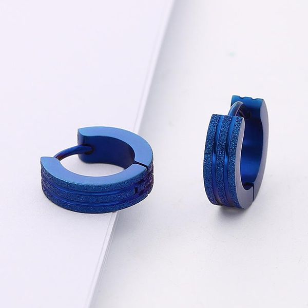 fashion scrub circle stud earring for men boy gift frosted drop huggie earrings stainless steel jewelry black blue silver color, Golden;silver
fashion scrub circle stud earring for men boy gift frosted drop huggie earrings stainless steel jewelry black blue silver color, Golden;silver