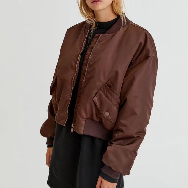 women's jackets women jacket 2021 fashion clothes coffee warm coat vintage loose long sleeve female outerwear chic casual clothing, Black;brown
women's jackets women jacket 2021 fashion clothes coffee warm coat vintage loose long sleeve female outerwear chic casual clothing, Black;brown