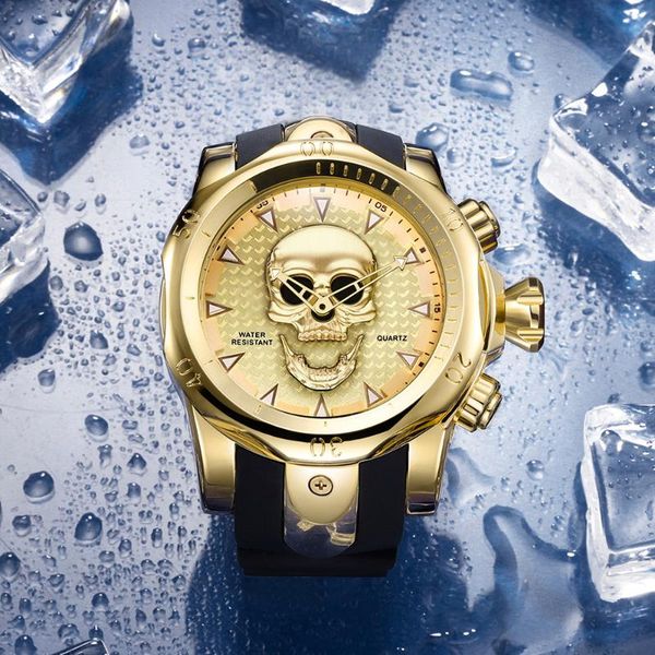 wristwatches vava voom creativity magnetic steel strap skull quartz men's watch male waterproof sports wristwatch clock relogio masculi, Slivery;brown
wristwatches vava voom creativity magnetic steel strap skull quartz men's watch male waterproof sports wristwatch clock relogio masculi, Slivery;brown
