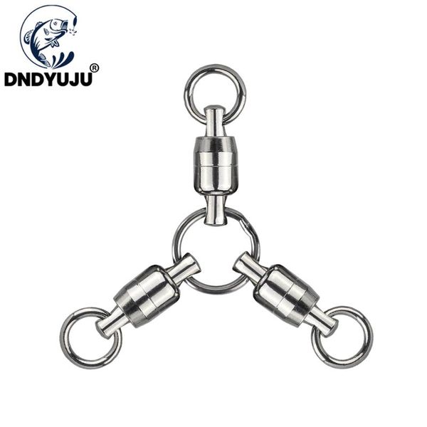 fishing hooks dndyuju 1pcs swivels three way connector ball bearing rolling swivel stainless steel accessories fish line tackle
fishing hooks dndyuju 1pcs swivels three way connector ball bearing rolling swivel stainless steel accessories fish line tackle