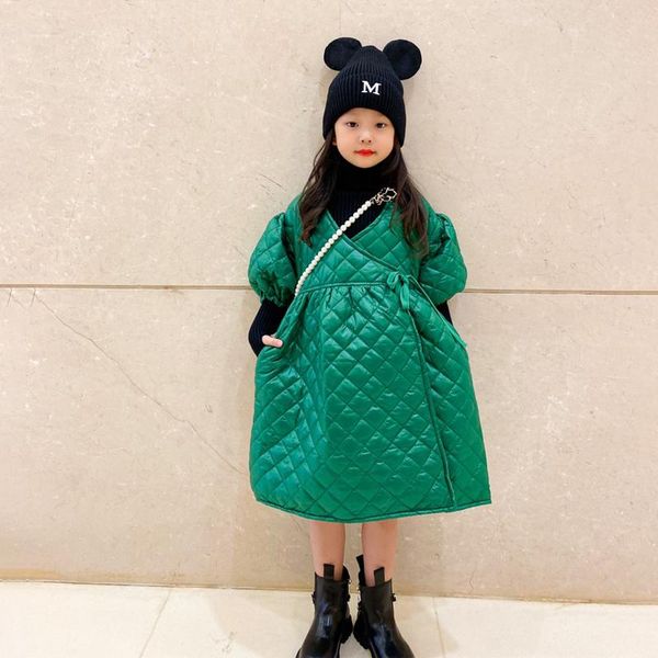 down coat spring autumn girls baby jacket children outwear kids clothes geometric puff sleeve side lacing cotton padded 4 to 13 yrs, Blue;gray
down coat spring autumn girls baby jacket children outwear kids clothes geometric puff sleeve side lacing cotton padded 4 to 13 yrs, Blue;gray