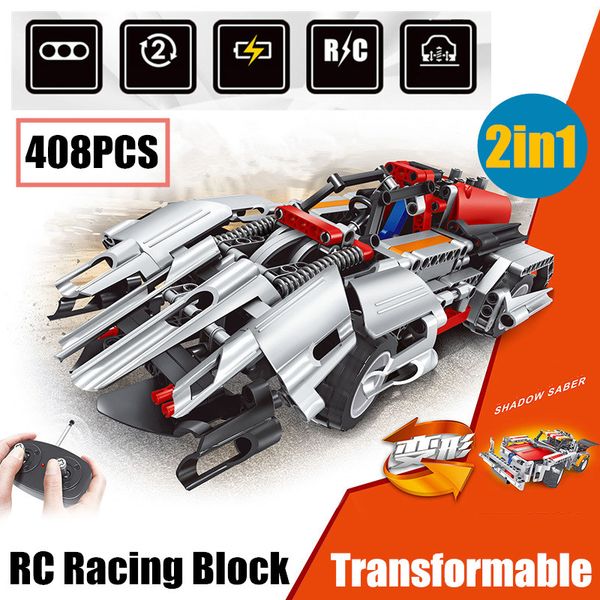building blocks model car diy assembly remote control car with construction educational toy 2in1 shadow saber racing car gifts
building blocks model car diy assembly remote control car with construction educational toy 2in1 shadow saber racing car gifts