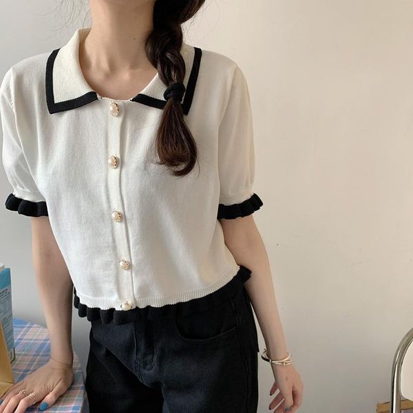 women's knits & tees oversize womens shirt summer vintage cardigans loose spring sweater knitted plus size women cardigan knit button t, White
women's knits & tees oversize womens shirt summer vintage cardigans loose spring sweater knitted plus size women cardigan knit button t, White