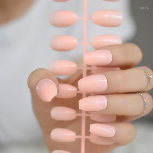 pure peach pink candy coffin nails shinning surface medium flat artificial press on nail tips easy diy salon product tool 719b1, Red;gold
pure peach pink candy coffin nails shinning surface medium flat artificial press on nail tips easy diy salon product tool 719b1, Red;gold