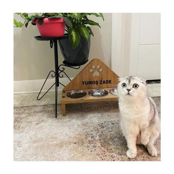 cat bowls & feeders wooden food and water container with steel bowl wood concept 3 special for your cat's name-fully
cat bowls & feeders wooden food and water container with steel bowl wood concept 3 special for your cat's name-fully