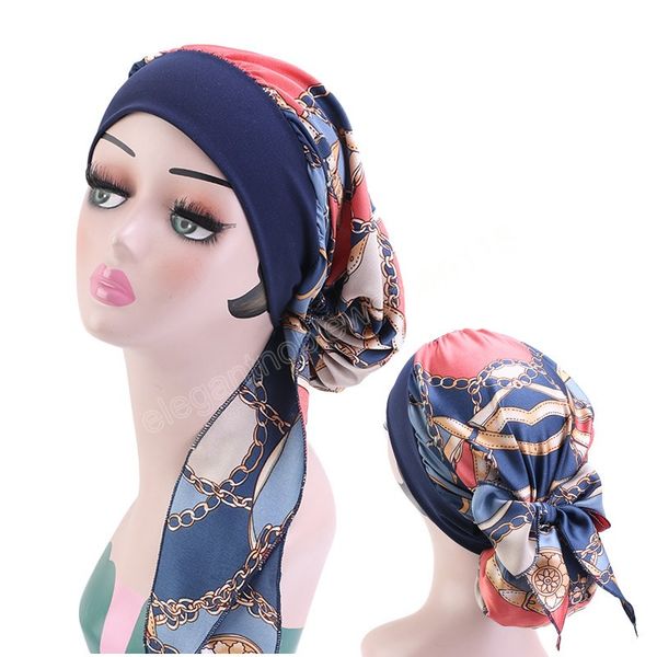womens muslim hijab cancer chemo flower print hat turban cap cover hair loss head scarf wrap pre-tied headwear strech bandana, Blue;gray
womens muslim hijab cancer chemo flower print hat turban cap cover hair loss head scarf wrap pre-tied headwear strech bandana, Blue;gray