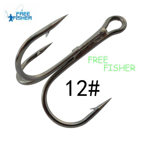 100pcs/lot 35656 treple hooks 12# high carbon steel treble fishing black round bent triple sharp
100pcs/lot 35656 treple hooks 12# high carbon steel treble fishing black round bent triple sharp
