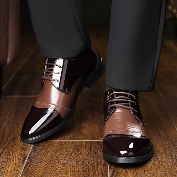 men's genuine leather shoes summer breathable lace up wedding pointed black soft soled casual business dress
men's genuine leather shoes summer breathable lace up wedding pointed black soft soled casual business dress
