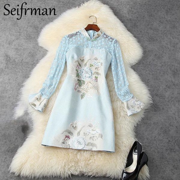 casual dresses seifrmann autumn women fashion runway party short dress flare sleeve gorgeous crystal beading printed ladies a-line 2021, Black;gray
casual dresses seifrmann autumn women fashion runway party short dress flare sleeve gorgeous crystal beading printed ladies a-line 2021, Black;gray
