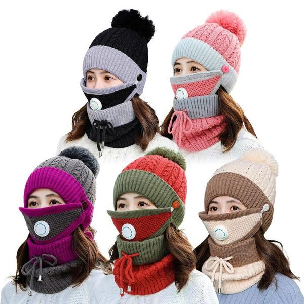 3-in-1 winter scarf set knitted hat face mask used for indoor and outdoor thick wool sports warm suit cycling caps & masks, Black
3-in-1 winter scarf set knitted hat face mask used for indoor and outdoor thick wool sports warm suit cycling caps & masks, Black