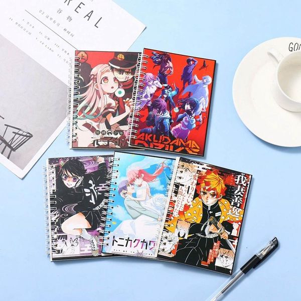 anime demon slayer jujutsu kaisen toilet-bound hanako-kun me to the moon elaina journey akudama drive spiral coil notebook notepads, Purple;pink
anime demon slayer jujutsu kaisen toilet-bound hanako-kun me to the moon elaina journey akudama drive spiral coil notebook notepads, Purple;pink