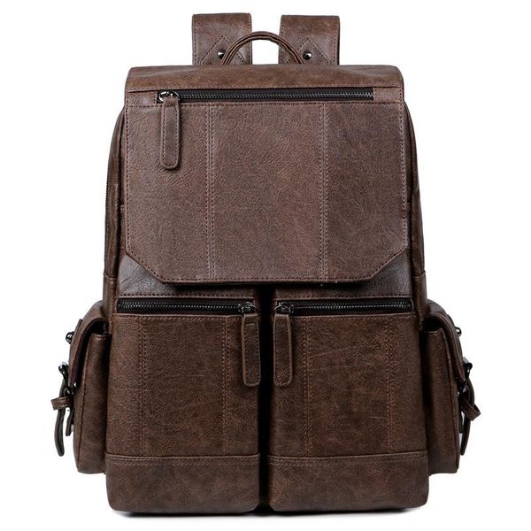 backpack 2022 style pu leather men's super large capacity travel computer bag double back
backpack 2022 style pu leather men's super large capacity travel computer bag double back