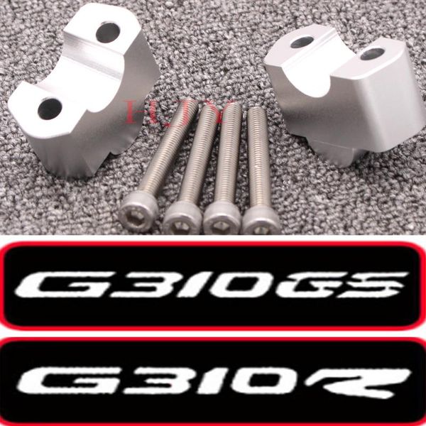 handlebars 2pcs 30mm cnc machining handlebar risers bar clamp extend adapter with bolts for g310gs g310r
handlebars 2pcs 30mm cnc machining handlebar risers bar clamp extend adapter with bolts for g310gs g310r