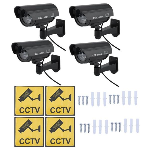cameras 4pcs waterproof outdoor indoor home security guard dummy ccd camera simulation surveillance built in led flashing light
cameras 4pcs waterproof outdoor indoor home security guard dummy ccd camera simulation surveillance built in led flashing light