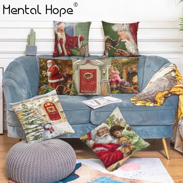 cushion/decorative pillow santa claus print cushion cover christmas decorative sofa throw home decor linen cotton living room pillowcase
cushion/decorative pillow santa claus print cushion cover christmas decorative sofa throw home decor linen cotton living room pillowcase