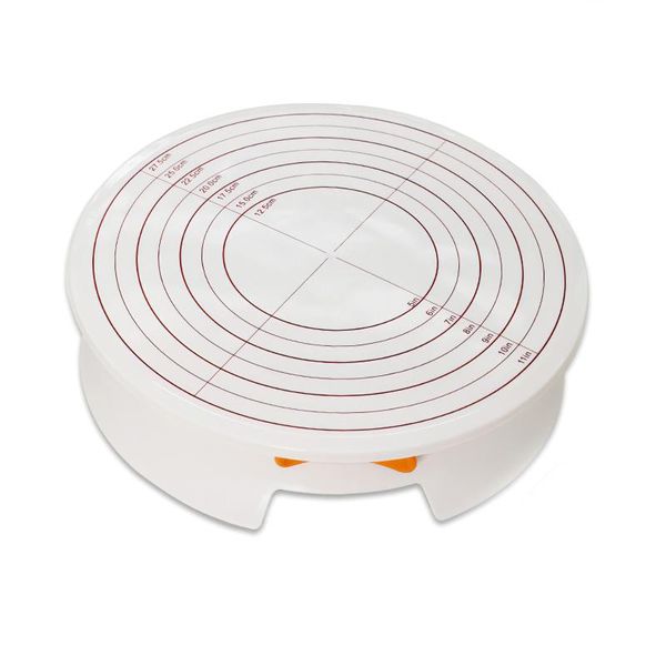 baking & pastry tools cake turntable white plastic stable rotatable making holder with clear scale and switch button kitchen 
baking & pastry tools cake turntable white plastic stable rotatable making holder with clear scale and switch button kitchen