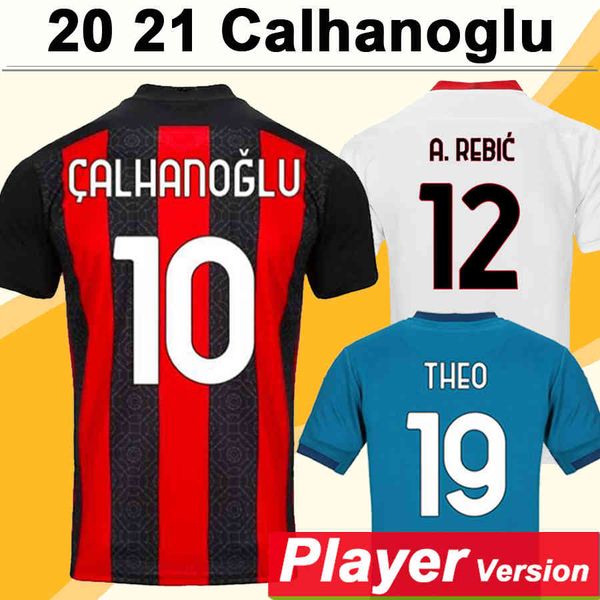 21 20 calhanoglu ibrahimovic player version mens soccer jerseys theo a. rebic home away blue 3rd football shirt romagnoli short sleeve, Black
21 20 calhanoglu ibrahimovic player version mens soccer jerseys theo a. rebic home away blue 3rd football shirt romagnoli short sleeve, Black