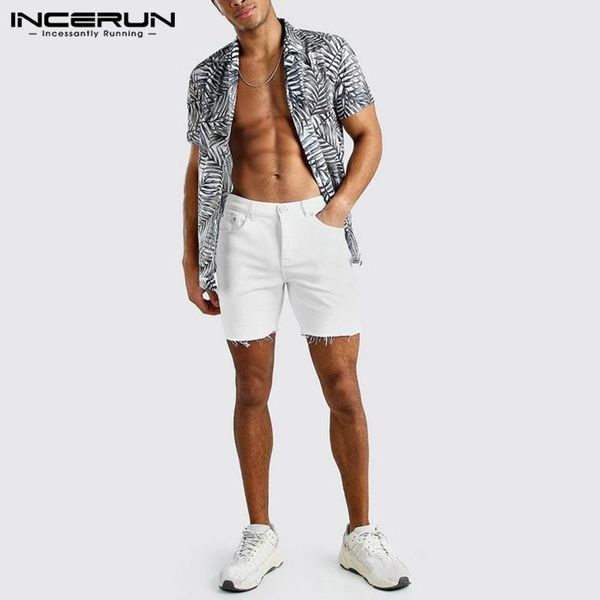 men's casual shirts incerun men printed shirt short sleeve turn down collar leaf pattern blouse man chic breathable hawaiian beach, White;black
men's casual shirts incerun men printed shirt short sleeve turn down collar leaf pattern blouse man chic breathable hawaiian beach, White;black