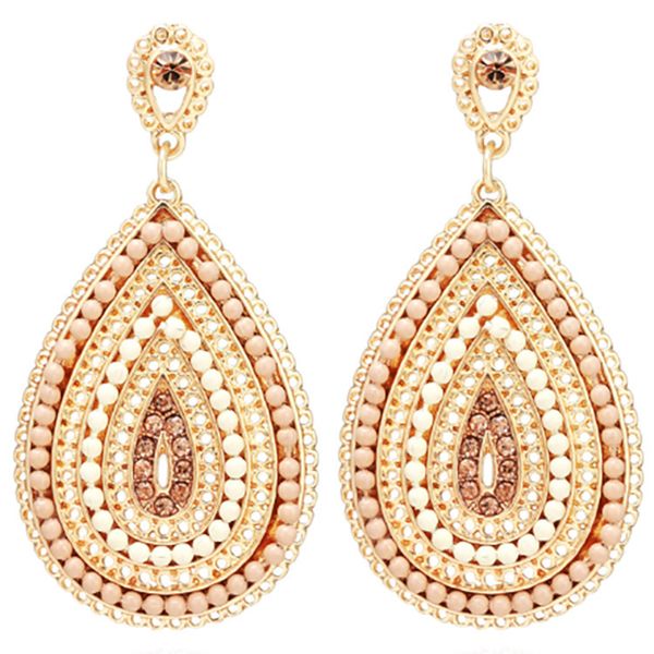national geomantic drop alloy women's earrings summer vacation essential crystal earrings fashion jewelry, Silver
national geomantic drop alloy women's earrings summer vacation essential crystal earrings fashion jewelry, Silver