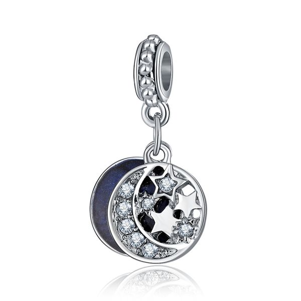 1pcs cute rhinestone creative xingyue bead pendant adapting original pandora charm bracelet women jewelry making gifts, Silver
1pcs cute rhinestone creative xingyue bead pendant adapting original pandora charm bracelet women jewelry making gifts, Silver