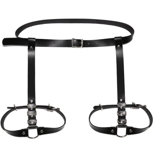 leather leg jewelry harness goth straps body chain harajuku punk rock gothic accessories, Silver
leather leg jewelry harness goth straps body chain harajuku punk rock gothic accessories, Silver