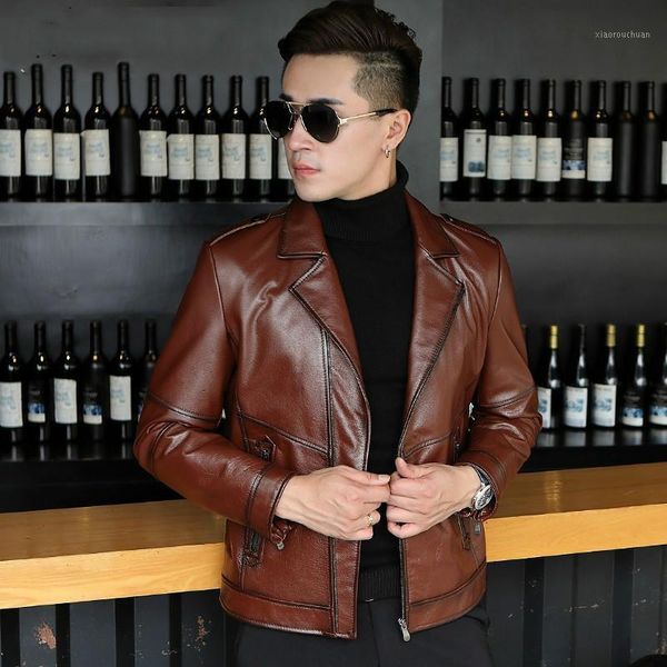 men's leather & faux 2021 genuine jacket men autumn 100% cowhide coat motorcycle cow jackets l17-116 kj3286, Black
men's leather & faux 2021 genuine jacket men autumn 100% cowhide coat motorcycle cow jackets l17-116 kj3286, Black