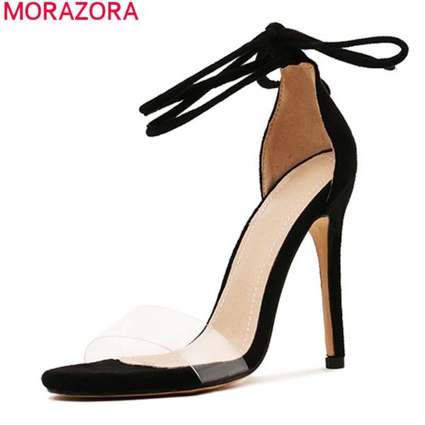 big size 34-43 women sandals stiletto high heels party wedding shoes fashion lace up elegant pumps, Black
big size 34-43 women sandals stiletto high heels party wedding shoes fashion lace up elegant pumps, Black