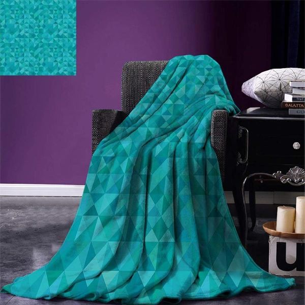 blankets teal soft throw blanket for bed fleece sofa geometrical shapes triangles squares modern warm balnkets
blankets teal soft throw blanket for bed fleece sofa geometrical shapes triangles squares modern warm balnkets