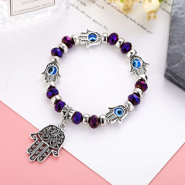hand catenary accessories turkey blue eyes bracelet muslim jewelry fatima palm devil's eyes, Black
hand catenary accessories turkey blue eyes bracelet muslim jewelry fatima palm devil's eyes, Black