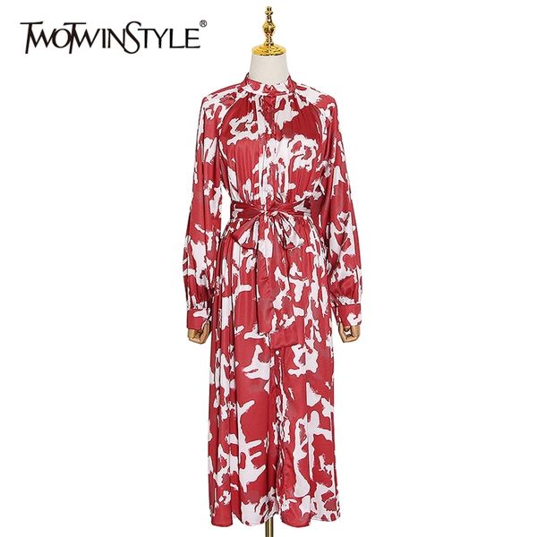 print hit color women dress stand collar lantern sleeve high waist lace up bowknot midi elegant dresses female 210520, Black;gray
print hit color women dress stand collar lantern sleeve high waist lace up bowknot midi elegant dresses female 210520, Black;gray