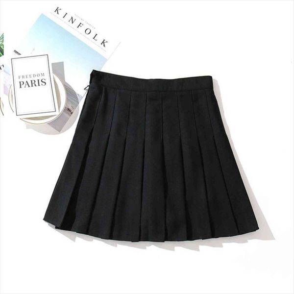 fashion high waist pleated wind women skirts ball harajuku solid a line japanese school uniform black white
fashion high waist pleated wind women skirts ball harajuku solid a line japanese school uniform black white