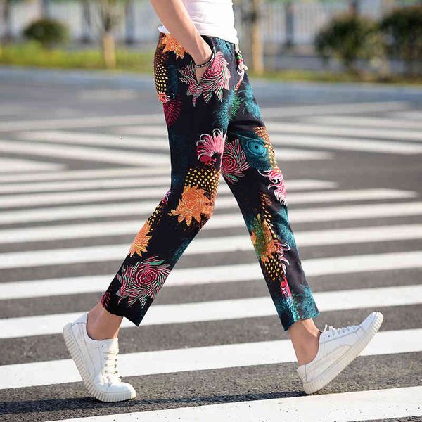 men's pants summer men chinese style ankle length mens floral pant loose pantalones hombre thin casual harm boys pantalon homme av, Black
men's pants summer men chinese style ankle length mens floral pant loose pantalones hombre thin casual harm boys pantalon homme av, Black
