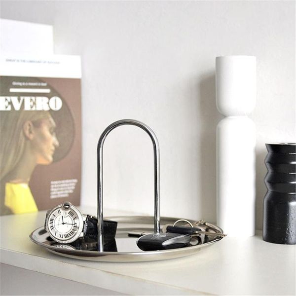kitchen storage & organization nordic metal decorative handle tray stainless steel plate for jewelry perfume cake tea car hallway or
kitchen storage & organization nordic metal decorative handle tray stainless steel plate for jewelry perfume cake tea car hallway or