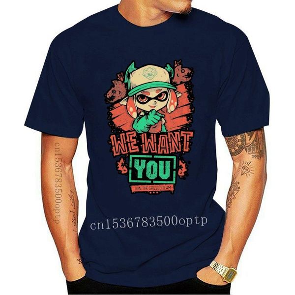 men's t-shirts splatoon 2 t-shirt we want you black-navy for men-women-youth streetwear casual tee shirt, White;black
men's t-shirts splatoon 2 t-shirt we want you black-navy for men-women-youth streetwear casual tee shirt, White;black