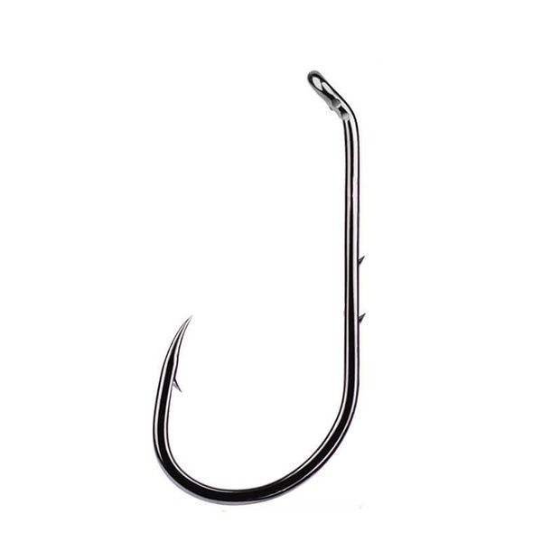 pcs/ lot fishing hooks high carbon steel 1# 6/0# with notches hook baitholder artificial bait pond 
pcs/ lot fishing hooks high carbon steel 1# 6/0# with notches hook baitholder artificial bait pond