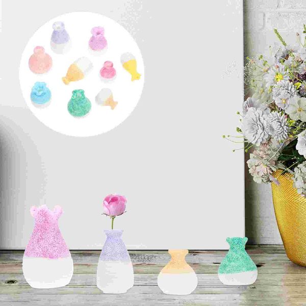 vases 9pcs miniature scene vase decor pography props mini flower arrangement container
vases 9pcs miniature scene vase decor pography props mini flower arrangement container
