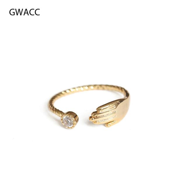 cluster rings gwacc 2021 design small hand zircon for women plated crystal vintage style simple adjustable fashion jewelry, Golden;silver
cluster rings gwacc 2021 design small hand zircon for women plated crystal vintage style simple adjustable fashion jewelry, Golden;silver