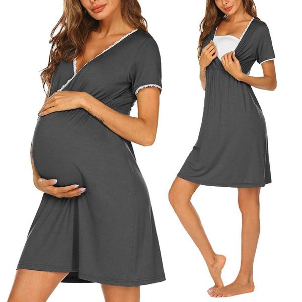 maternity dresses dress for pregnant women 2021short sleeve hight waist summer clothes premama vestido robe femme, White
maternity dresses dress for pregnant women 2021short sleeve hight waist summer clothes premama vestido robe femme, White