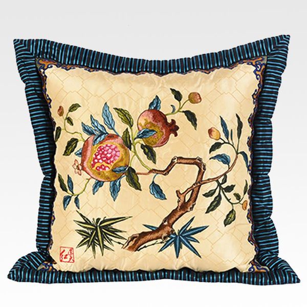 cushion/decorative pillow european-style flower and fruit sofa backrest cushions chinese bedside chair office large cusion included core 100
cushion/decorative pillow european-style flower and fruit sofa backrest cushions chinese bedside chair office large cusion included core 100