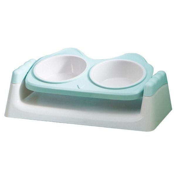 dog cat double bowl with raised stand pet water feeder 15° tilted dispenser w0yc bowls & feeders
dog cat double bowl with raised stand pet water feeder 15° tilted dispenser w0yc bowls & feeders