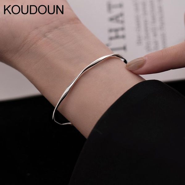 bangle 925 sterling silver glossy twisted thin female open minimalist style charm jewelry wedding accessories in stock, Black
bangle 925 sterling silver glossy twisted thin female open minimalist style charm jewelry wedding accessories in stock, Black