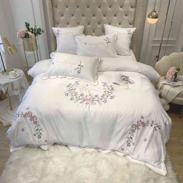 chic home floral embroidery white pink bedding satin like silk cotton duvet cover set bed sheet/fitted sheet pillow shams
chic home floral embroidery white pink bedding satin like silk cotton duvet cover set bed sheet/fitted sheet pillow shams